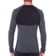 Icebreaker 200 Zone Long Sleeve Crewe, Jet Hthr/Black, 2XL, 104355-001-XXL