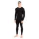 Icebreaker 260 Tech Long Sleeve Crewe Thermal Top - Mens, Black, 3XL, IB1043710013XL