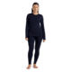 Icebreaker 260 Tech Long Sleeve Crewe - Womens, Midnight Navy, Extra Large, IB104387401XL