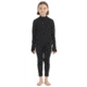 Icebreaker 260 Tech Long Sleeve Half Zip Thermal Top - Kids, Black, 3US, IB1044990013