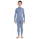 Icebreaker 260 Tech Long Sleeve Half Zip Thermal Top - Kids, Kyanite, 14US, IB10449988514