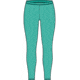 Icebreaker 260 Vertex Thermal Herenga Leggings - Women's, Flux Green/Snow/J, Small, IB0A56T8974S