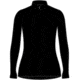 Icebreaker 300 MerinoFine Polar Long Sleeve Half Zip Thermal Top - Women's, Black, Large, IB0A56SL001L
