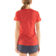 Icebreaker Amplify Short Sleeve Low Crewe - Womens, EMBER HTHR, L, 104765601L