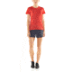 Icebreaker Amplify Short Sleeve Low Crewe - Womens, EMBER HTHR, L, 104765601L