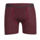 Icebreaker Anatomica Relaxed Boxer with Fly - Men's-Stripe Oxblood/Jet Heather-X-Large