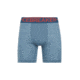 Icebreaker Anatomica Zone Long Boxers - Mens, Granite Blue Heather/Chili Red, Small, 104114-403-S