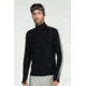 Icebreaker Apex Long Sleeve Half Zip Clearance - Men's-Black/Metro-Small