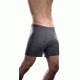 Icebreaker Body Fit Relaxed Boxer w/Fly 150 - Men's-Pewter/Rocket-Large