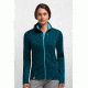 Icebreaker Cascade Long Sleeve Zip Jacket - Women's-Medium-Stripe Glacier