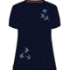Icebreaker Central Classic Long Sleeve Swarming Shapes T-Shirt - Women's, Midnight Navy, Large, IB0A56U1401L