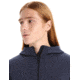 Icebreaker Central Classic Long Sleeve Zip Hoodie - Mens, Midnight Navy, Extra Large, IB0A56O7401XL