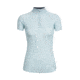 Icebreaker Comet Lite Short Sleeve Half Zip, Dew/Monsoon, L, 103635401L