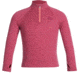 Icebreaker Compass Long Sleeve Half Zip - Kids'-Wild Rose-6