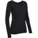 Icebreaker Crush Long Sleeve Scoop Top - Women's-Black-Large