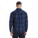 Icebreaker Dawnder Long Sleeve Flannel Shirt Plaid - Mens, Midnight Navy/Kyanite, Small, IB0A59HC890S