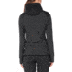 Icebreaker Descender Hybrid Long Sleeve Half Zip Hood - Womens, Black/Jet HTHR, Large, 104281A05L