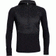 Icebreaker Ellipse Long Sleeve Half Zip Hood - Men's-Black/Black/Metal-Medium