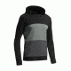 Escape Long Sleeve Hood - Mens-Black/Metal/Monsoon-Medium