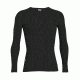 Icebreaker Everyday Long Sleeve Crewe, Black, 3XL, 101261001XXXL