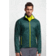 Icebreaker Helix Long Sleeve Zip Jacket - Men's-Pine/Charteuse-Medium