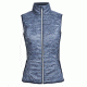 Icebreaker Helix Vest - Women's-Fraser Peaks Grey Heather/Stealth-Medium