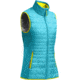 Icebreaker Helix Vest - Women's-Glacier/Chartreuse-Small
