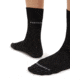 Icebreaker Hike Liner Crew Socks - Womens, Black, Small, IB103954001S