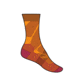Icebreaker Hike+ Medium Crew Fractured Landscapes Socks - Women's, Solar/Earth/Electrnpnk, Large, IB0A56GN973L