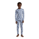 Icebreaker Bear Tour AOP Merino 200 Oasis Long Sleeve Crewe Thermal Top - Kids