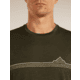 Icebreaker Merino 150 Tech Lite Short Sleeve Range Stripes T-Shirt - Mens
