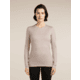 Icebreaker Merino 200 Oasis Long Sleeve Crewe Thermal Top - Womens