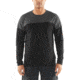 Icebreaker Kinetica Long Sleeve Crewe - Mens, Black/Black HTHR, Medium, 104585001M