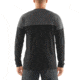 Icebreaker Kinetica Long Sleeve Crewe - Mens, Black/Black HTHR, Medium, 104585001M