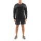 Icebreaker Kinetica Long Sleeve Crewe - Mens, Black/Black HTHR, Medium, 104585001M