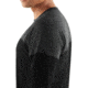 Icebreaker Kinetica Long Sleeve Crewe - Mens, Black/Black HTHR, Medium, 104585001M