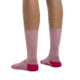 Icebreaker Lifestyle Light Crew Socks - Womens, Crystal/Electron Pink, Medium, IBIBN313A56M