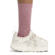 Icebreaker Lifestyle Light Crew Socks - Womens, Crystal/Electron Pink, Medium, IBIBN313A56M