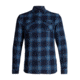 Icebreaker Lodge Long Sleeve Flannel Shirt - Mens, Midnight Navy/Prussian Blue/Plaid, Large, 104478-401-L