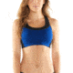 Icebreaker Meld Zone Sport Bra - Womens, Marine/Black, Small, 104075404S