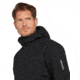 Icebreaker Men 1360 MerinoLoft Jacket, Black, M, IB0A573B001M