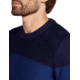 Icebreaker Men Waypoint Crewe Sweater, Midnight Navy/Royal Navy/CB, L, IB104328938L