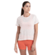 Icebreaker Merino 125 Cool-Lite Speed SS Tee - Womens, Chalk, Medium, IB0A56XV732M