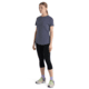 Icebreaker Merino 125 Cool-Lite Sphere III SS Tee - Womens, Midnight Navy Heather, Extra Small, IB0A56ZO440XS
