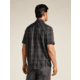 Icebreaker Merino 125 Cool-Lite Steveston SS Shirt Plaid - Mens, Obsidian/Black, Large, IB0A579W0GDL
