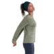 Icebreaker Merino 125 ZoneKnit Energy Wind LS Tee - Womens, Lichen, Large, IB0A56ZTA74L