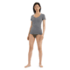Icebreaker Merino 150 Siren SS Sweetheart - Women's, Gritstone Heather, Extra Small, IB103062013XS