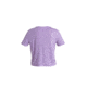Icebreaker Merino 150 Tech Lite III SS Crop Tee - Womens, Purple Gaze, Large, IB0A56Y2736L