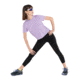 Icebreaker Merino 150 Tech Lite III SS Crop Tee - Womens, Purple Gaze, Large, IB0A56Y2736L