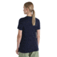 Icebreaker Merino 150 Tech Lite III SS Tee Hike Path - Womens, Midnight Navy, Large, IB0A56YJ401L